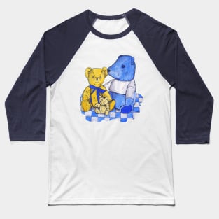 Still life picture of cute teddy bears Baseball T-Shirt